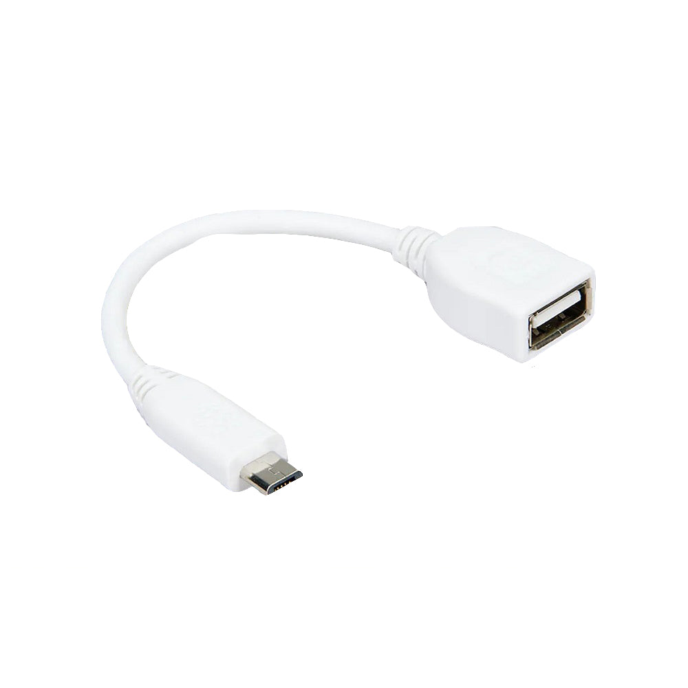 Raspberry PI Official Micro USB-B Male to USB-A Female Adapter