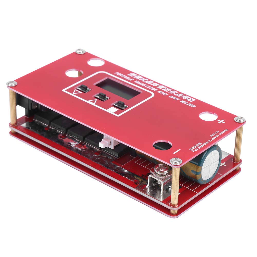 Mini Spot Welding Machine Automatic Control 10AWG Multiwire Portable Transistor 18650 Lithium Battery Spot Welder