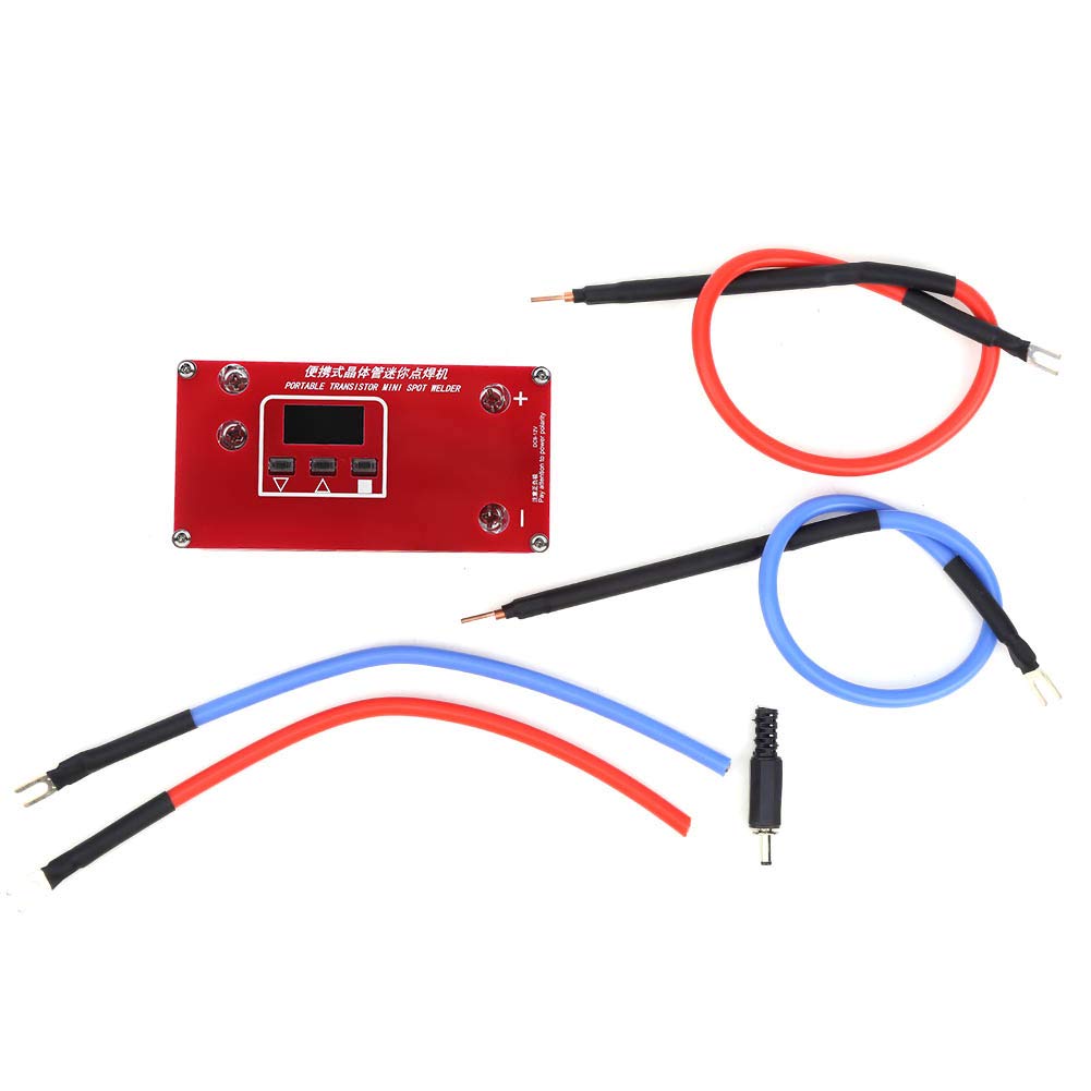 Mini Spot Welding Machine Automatic Control 10AWG Multiwire Portable Transistor 18650 Lithium Battery Spot Welder