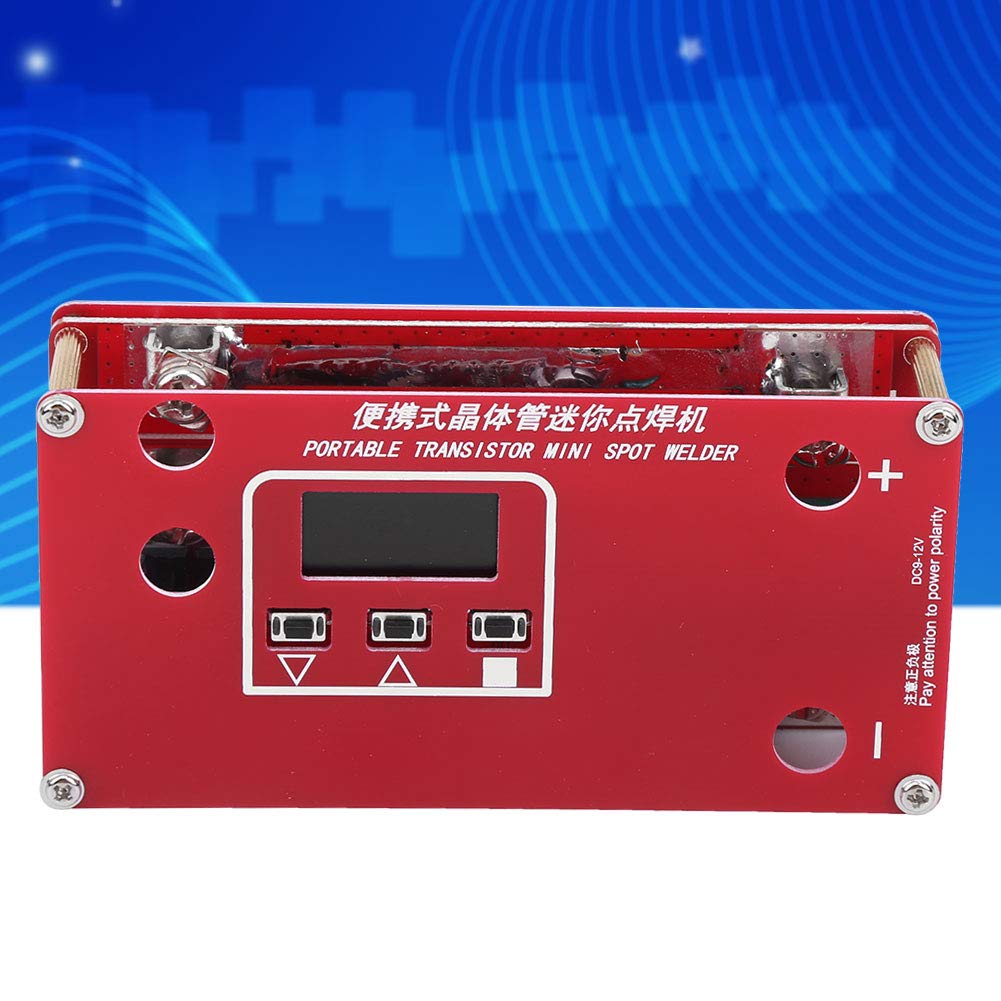Mini Spot Welding Machine Automatic Control 10AWG Multiwire Portable Transistor 18650 Lithium Battery Spot Welder