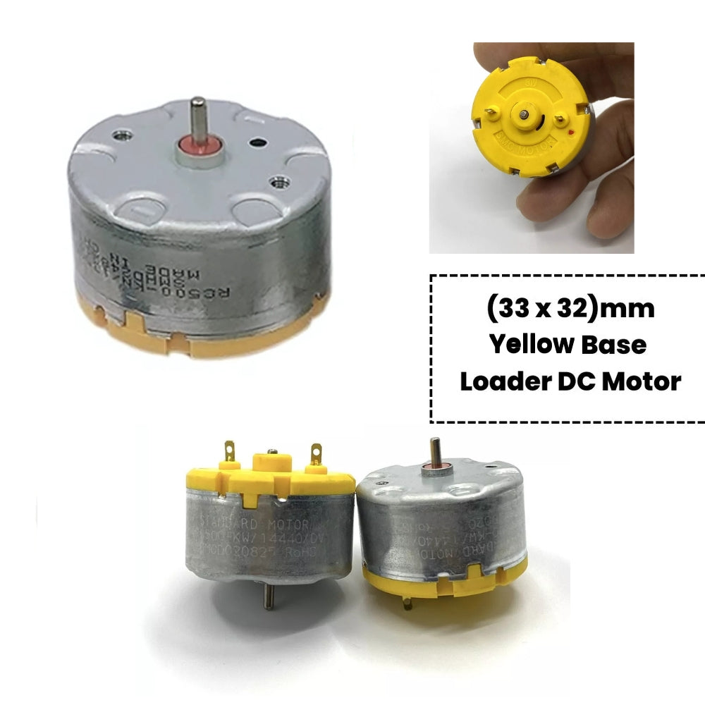 3V-12V DC Mini Flat Cylinder CD Motor