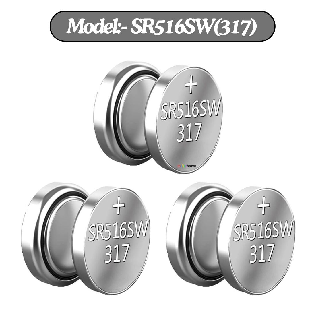 1.55V Wrist Watch Button Cell Silver Oxide Battery