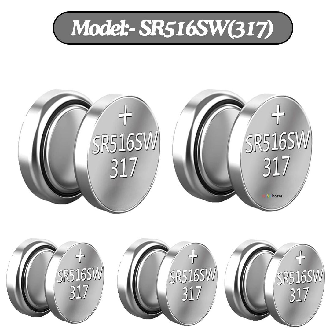 1.55V Wrist Watch Button Cell Silver Oxide Battery