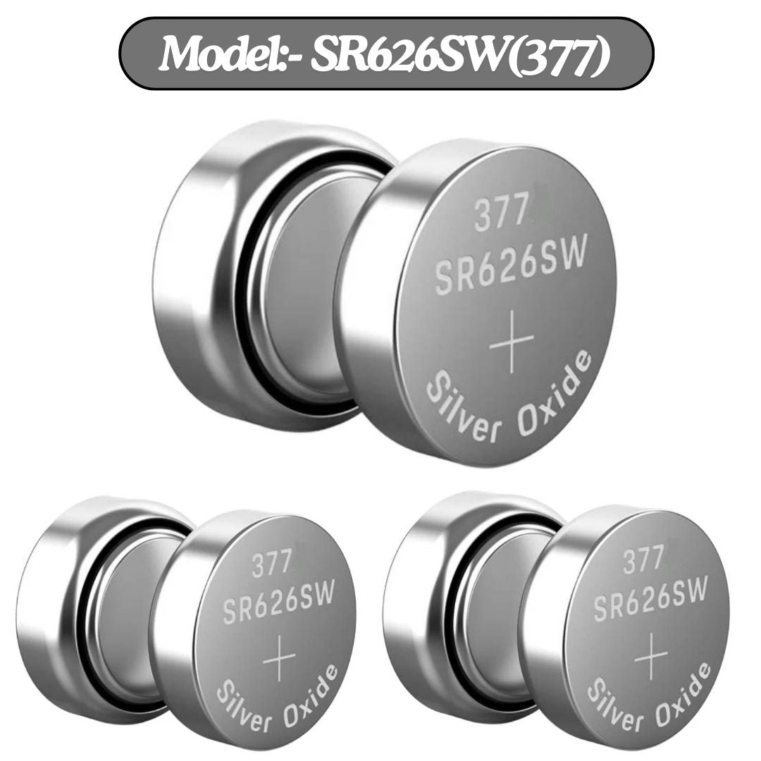 1.55V Wrist Watch Button Cell Silver Oxide Battery