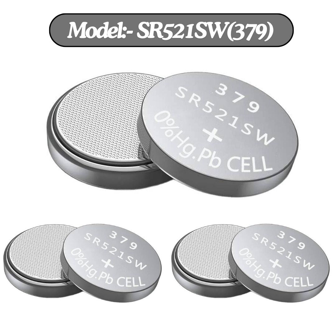 1.55V Wrist Watch Button Cell Silver Oxide Battery