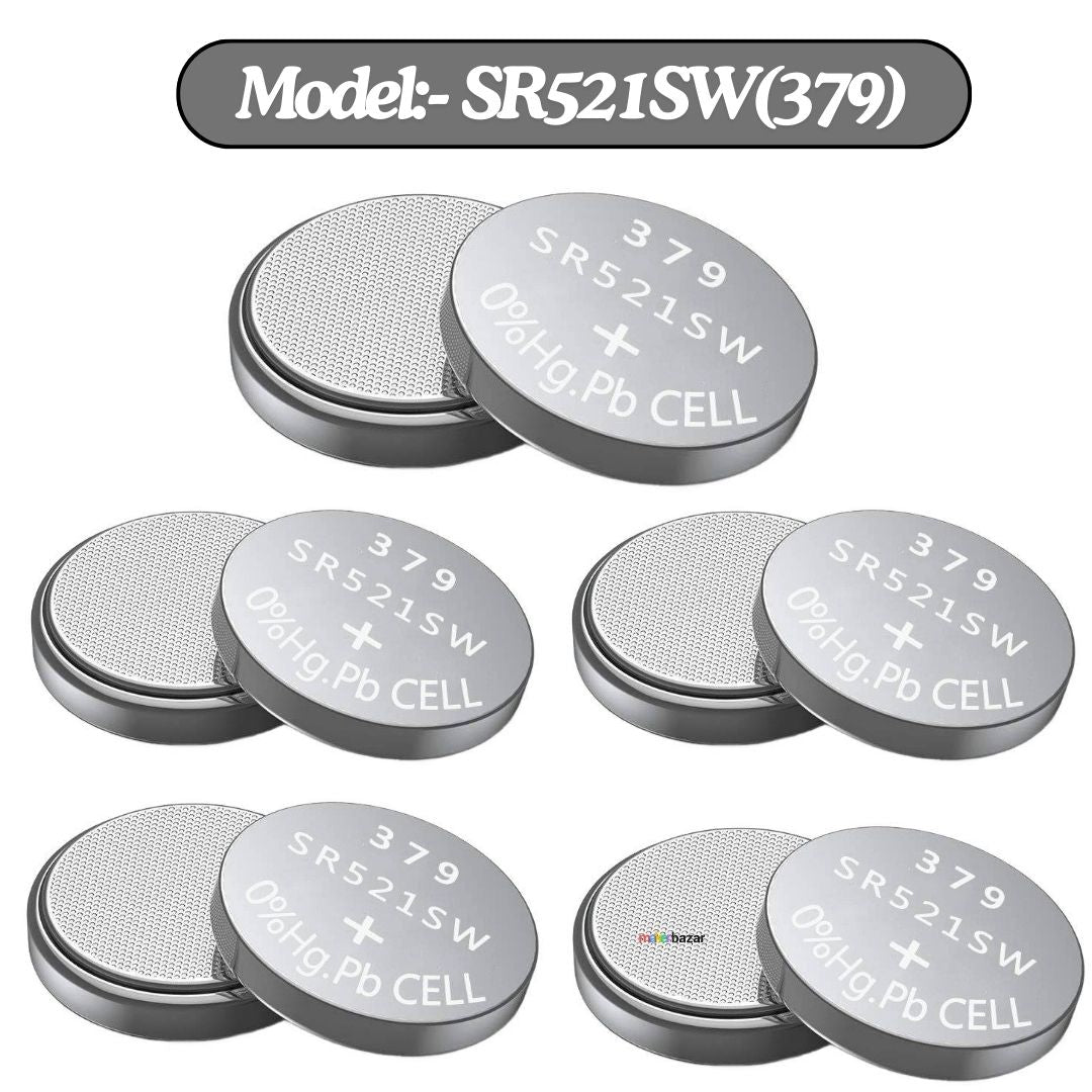 1.55V Wrist Watch Button Cell Silver Oxide Battery