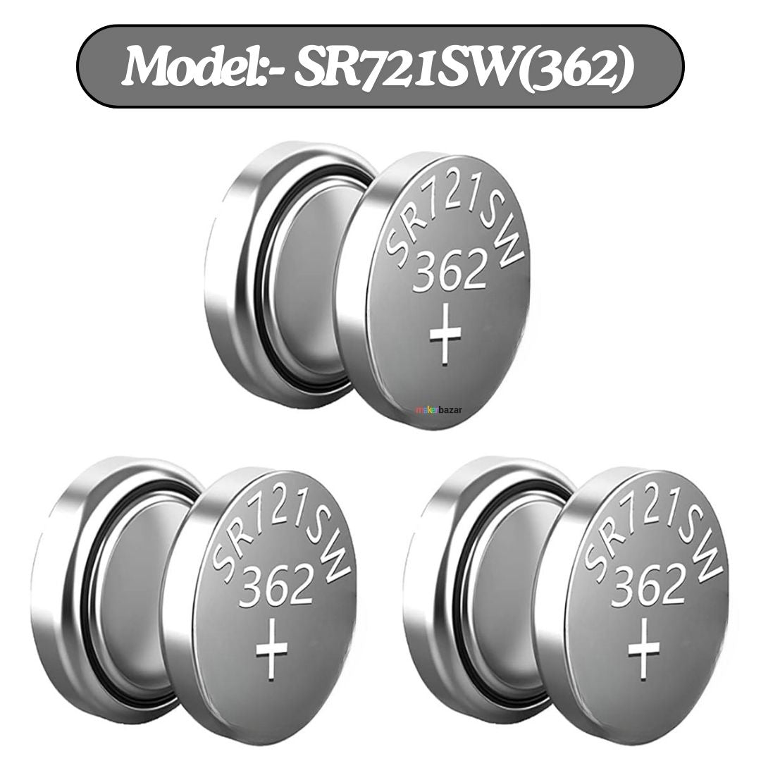 1.55V Wrist Watch Button Cell Silver Oxide Battery