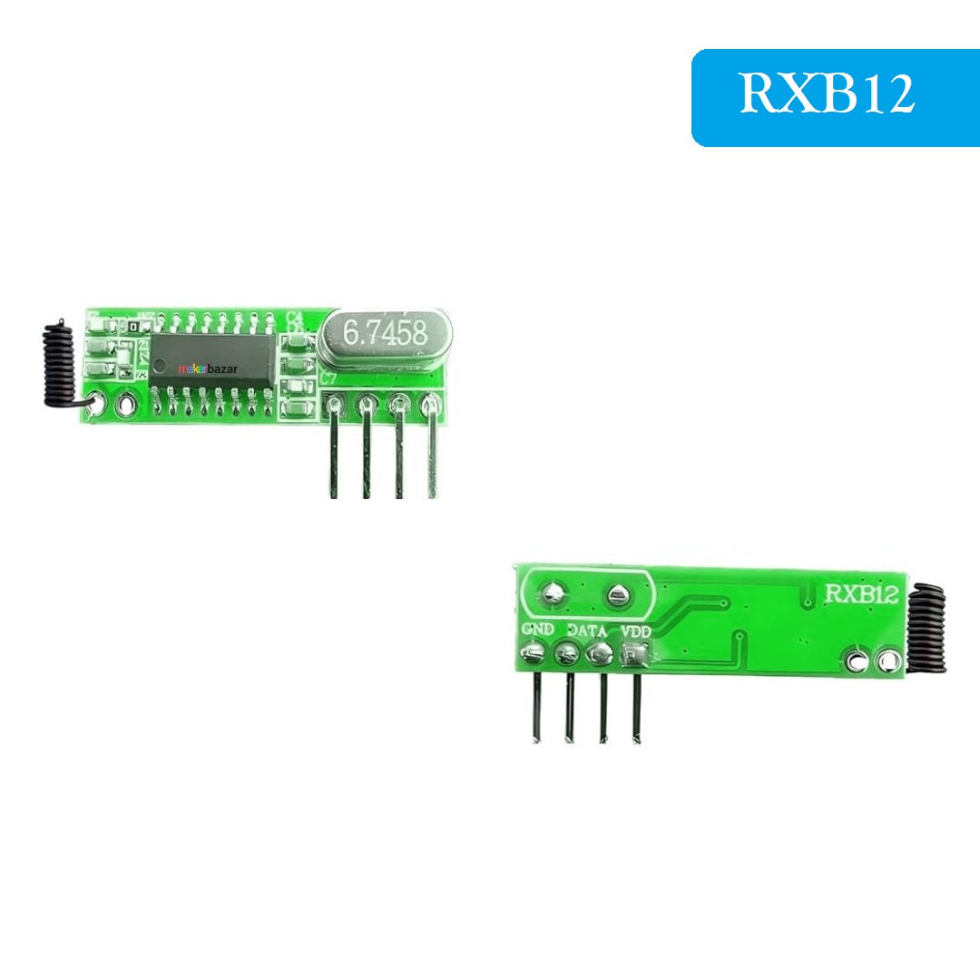 433MHz RF Receiver Module with Antenna