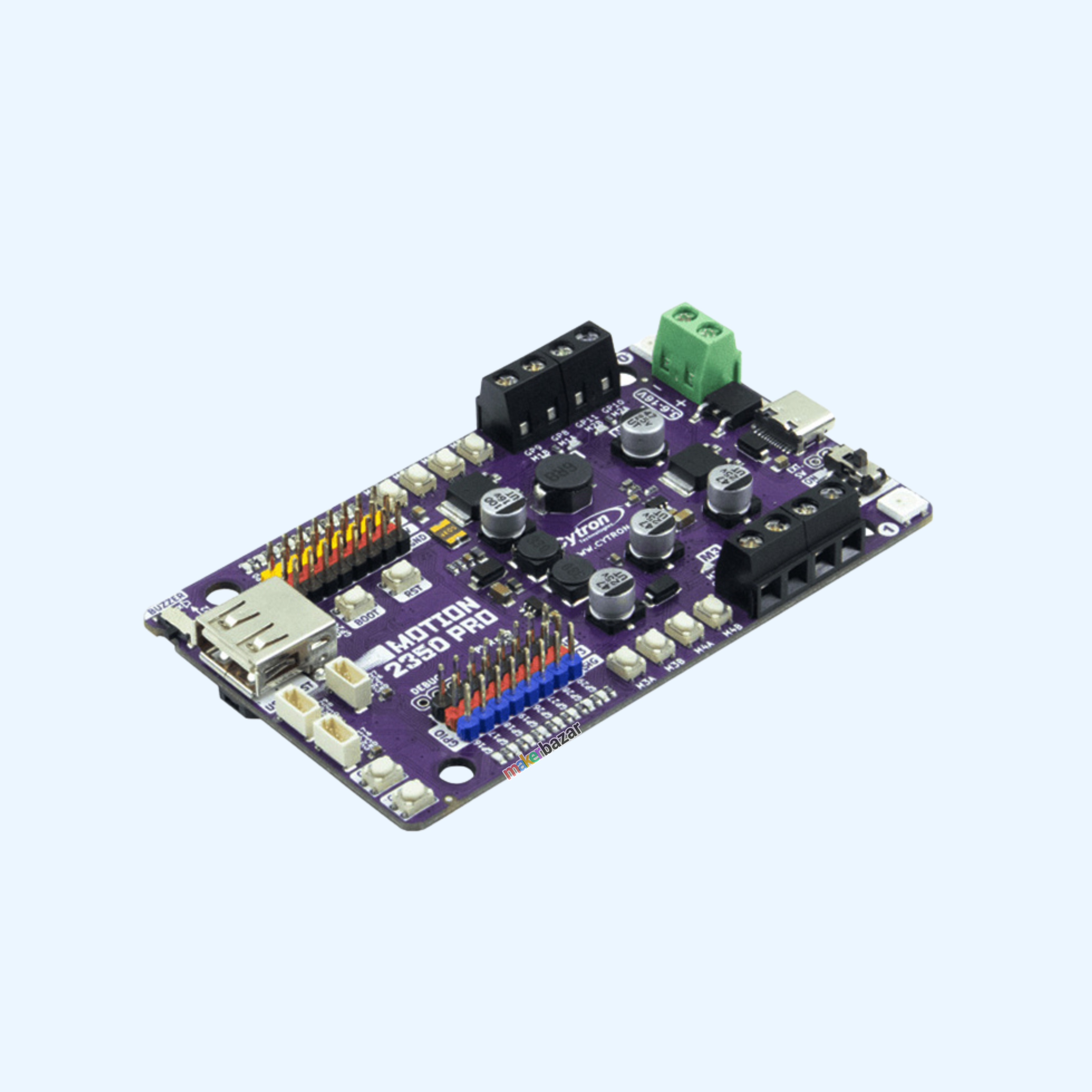 Cytron Motion 2350 Pro Advanced Robotics Controller 4 Motor Driver USB Host