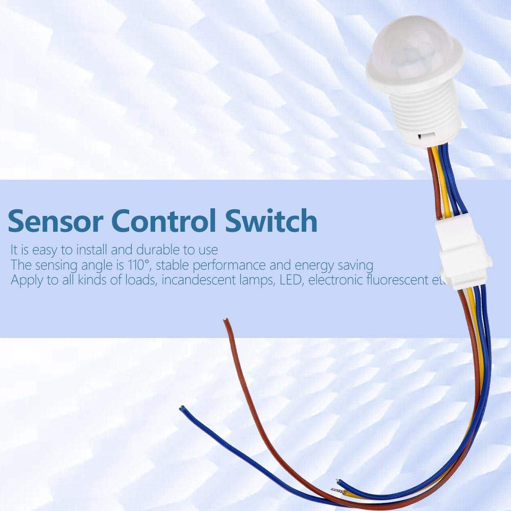 PIR Motion Sensor Switch Mountable Movement Detector