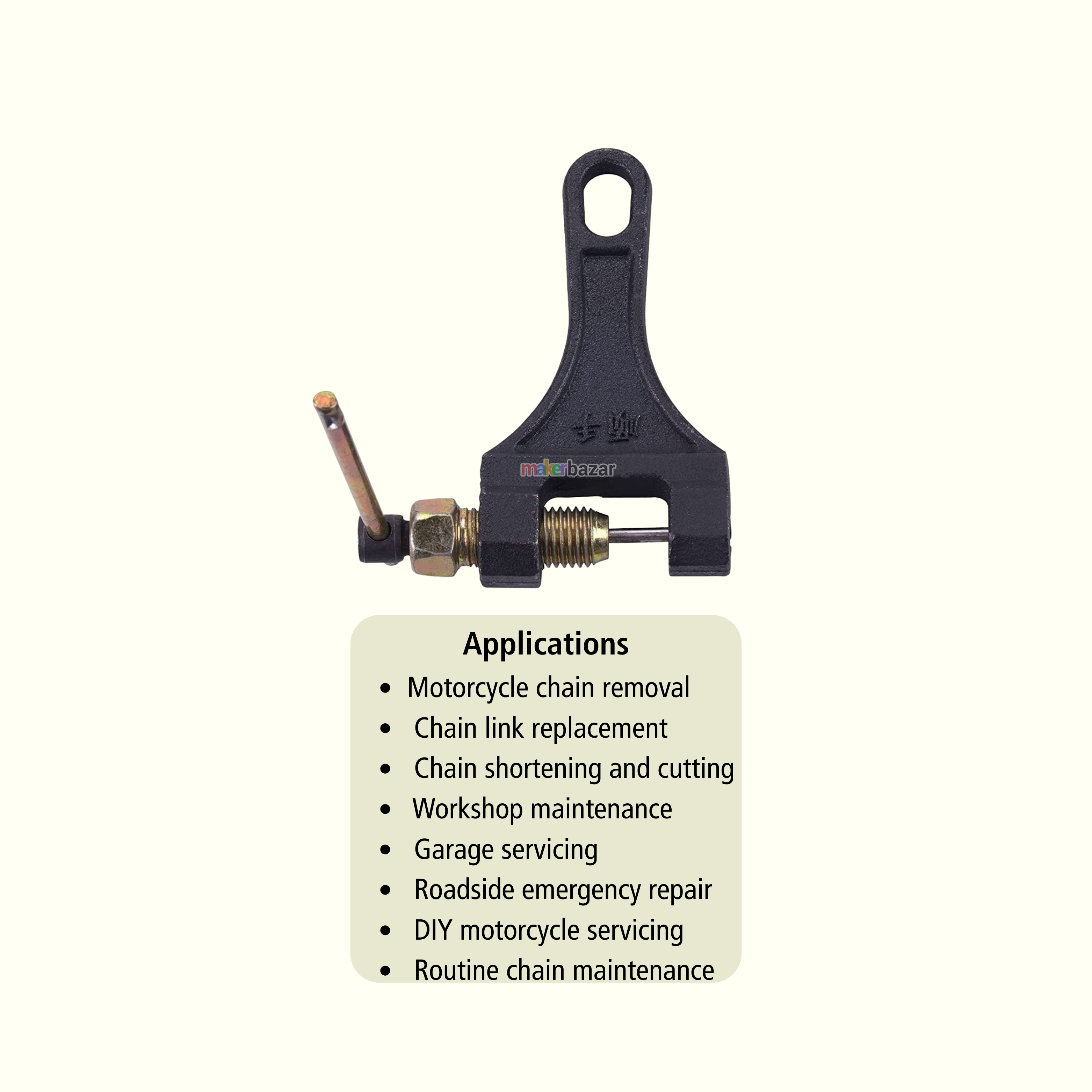 Motorcycle Chain Link Removal Tool 420-530