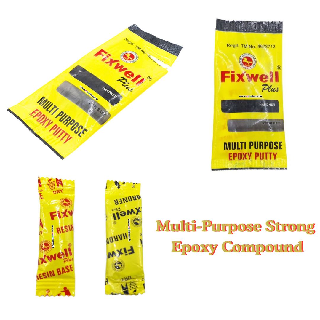 Fixwell: Multi-Purpose Strong Epoxy Putty Compound