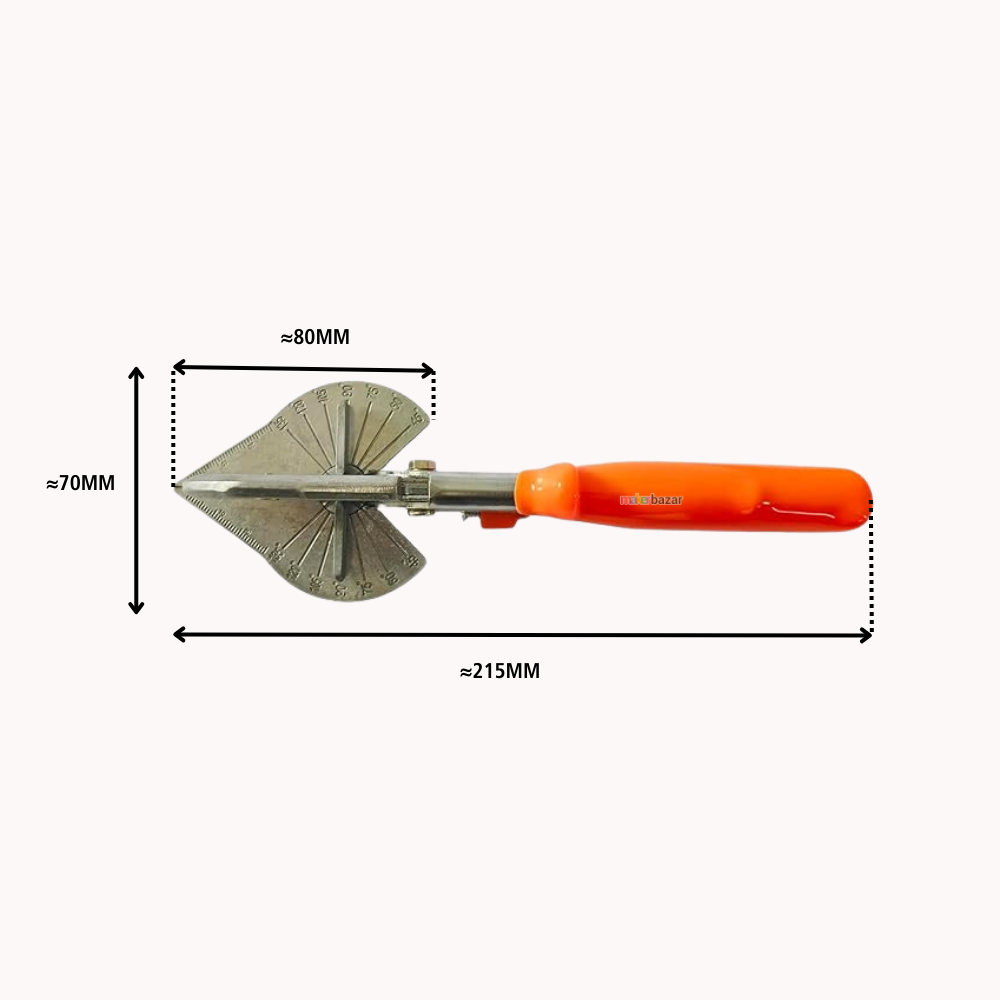 Multi Angle Miter Shears 45°–135° Adjustable Cutter