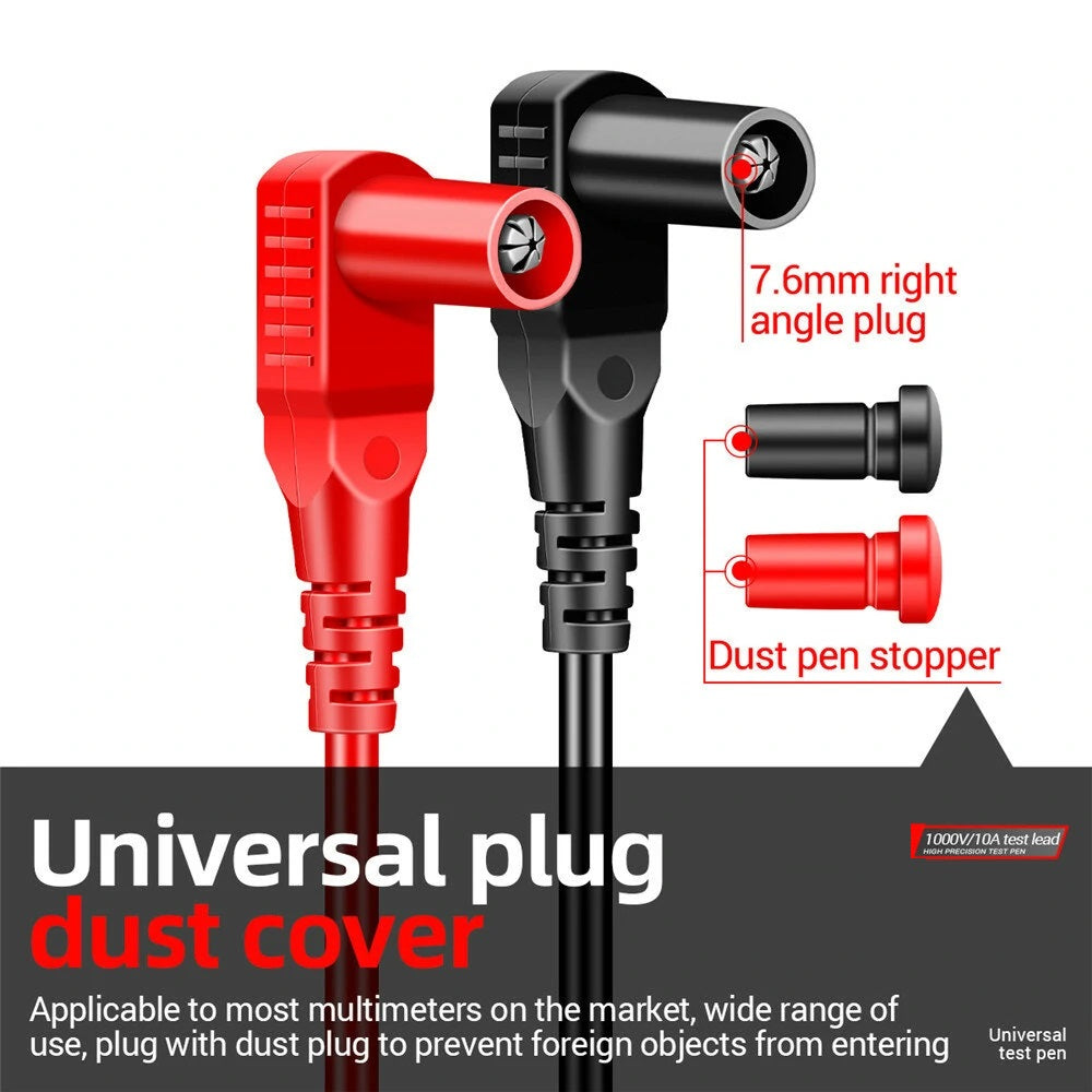 1000V 10A Digital Multimeter Probe Electronic Test Leads Kit