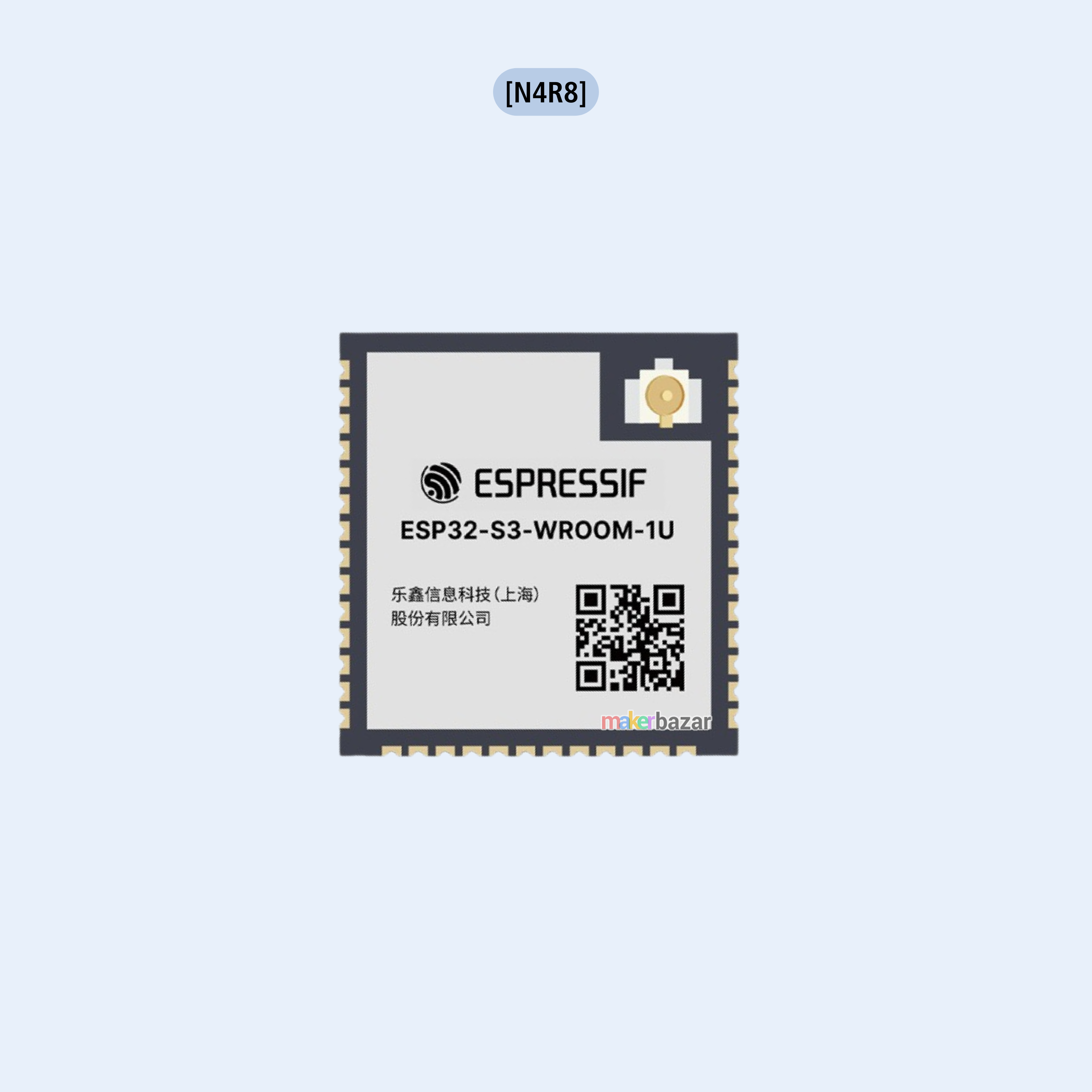 Espressif ESP32-S3-WROOM-1U Wi-Fi + Bluetooth 5 LE MCU Module - External Antenna