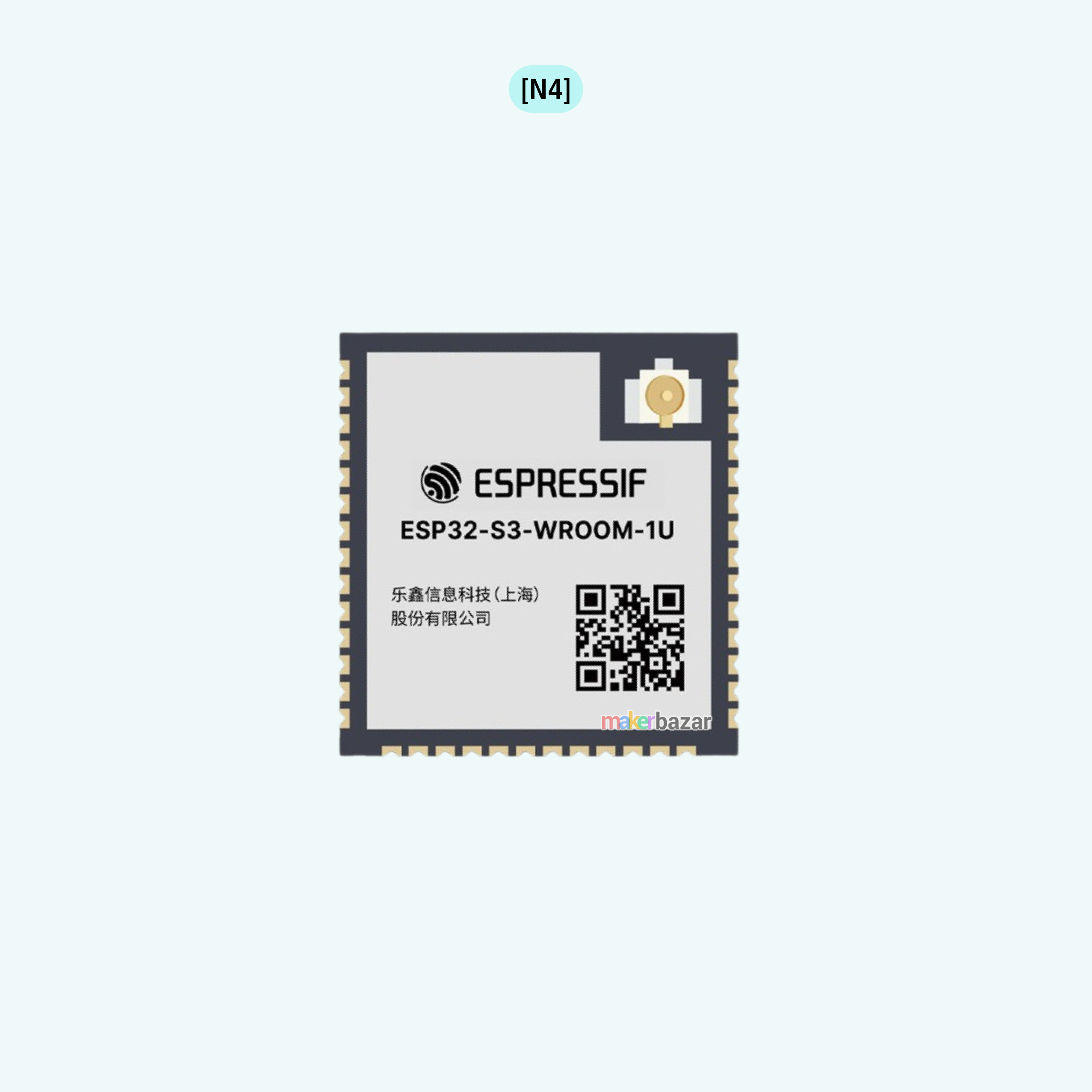 Espressif ESP32-S3-WROOM-1U Wi-Fi + Bluetooth 5 LE MCU Module - External Antenna