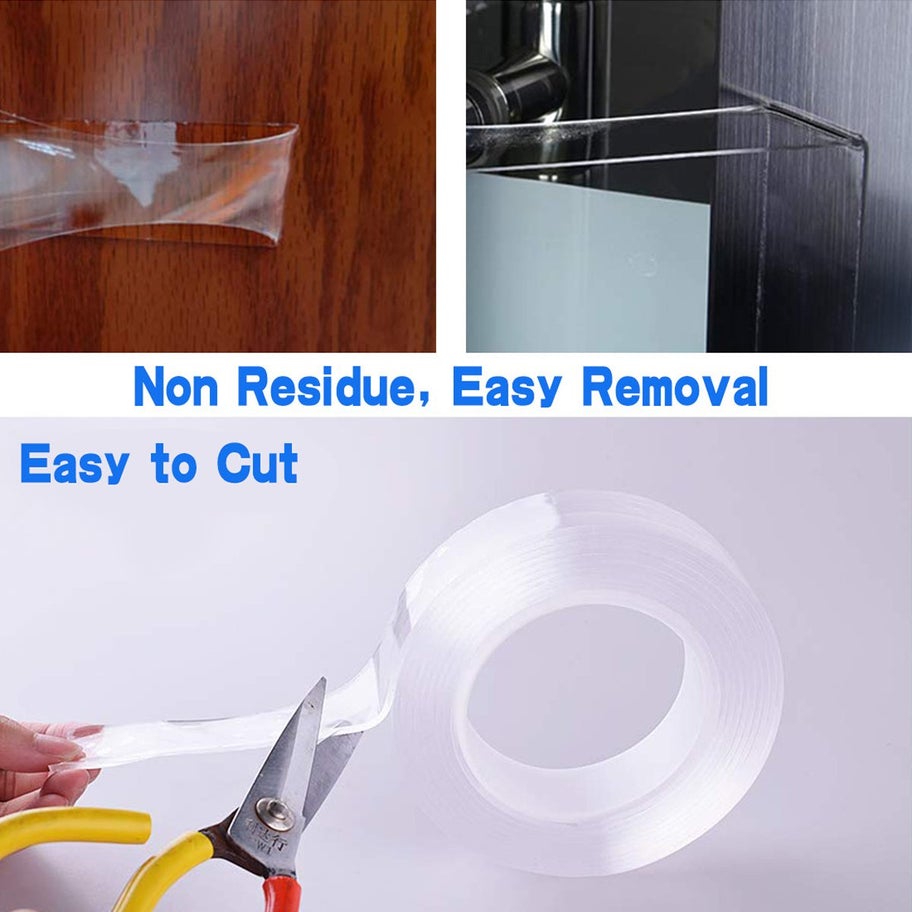 20mm Double-Sided Nano Adhesive Silicone Grip Gel Tape