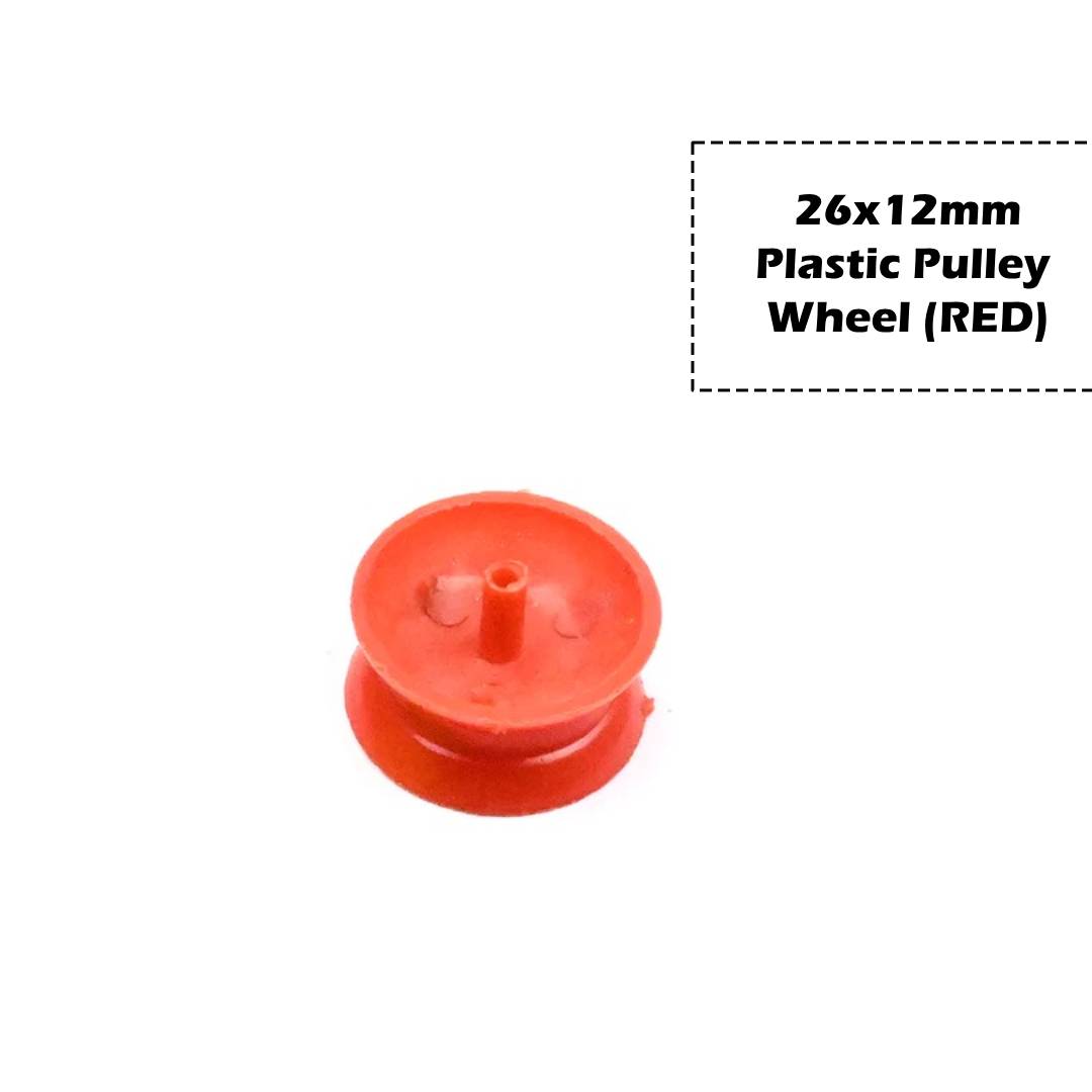 Plastic Pulley Wheel for DC Toy Motor