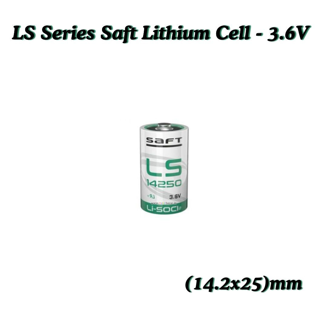 3.6V LS & LSH Series Saft Lithium Cell
