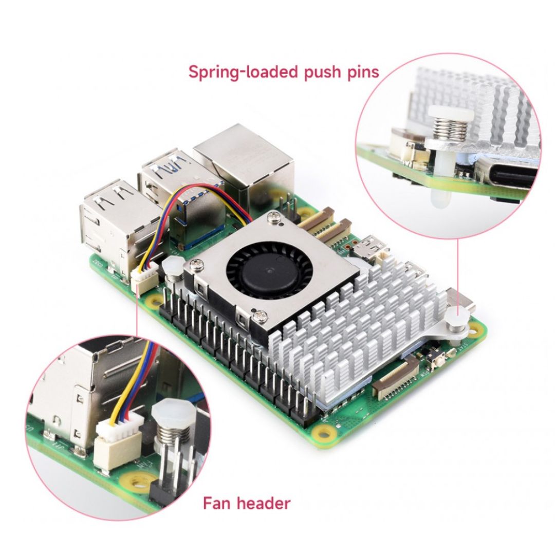 Official Raspberry Pi 5 Active Cooler