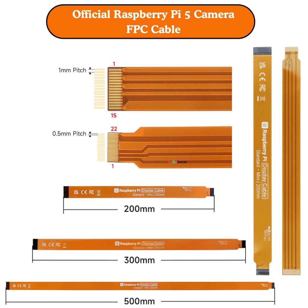 Official Raspberry Pi 5 Camera FPC Cable