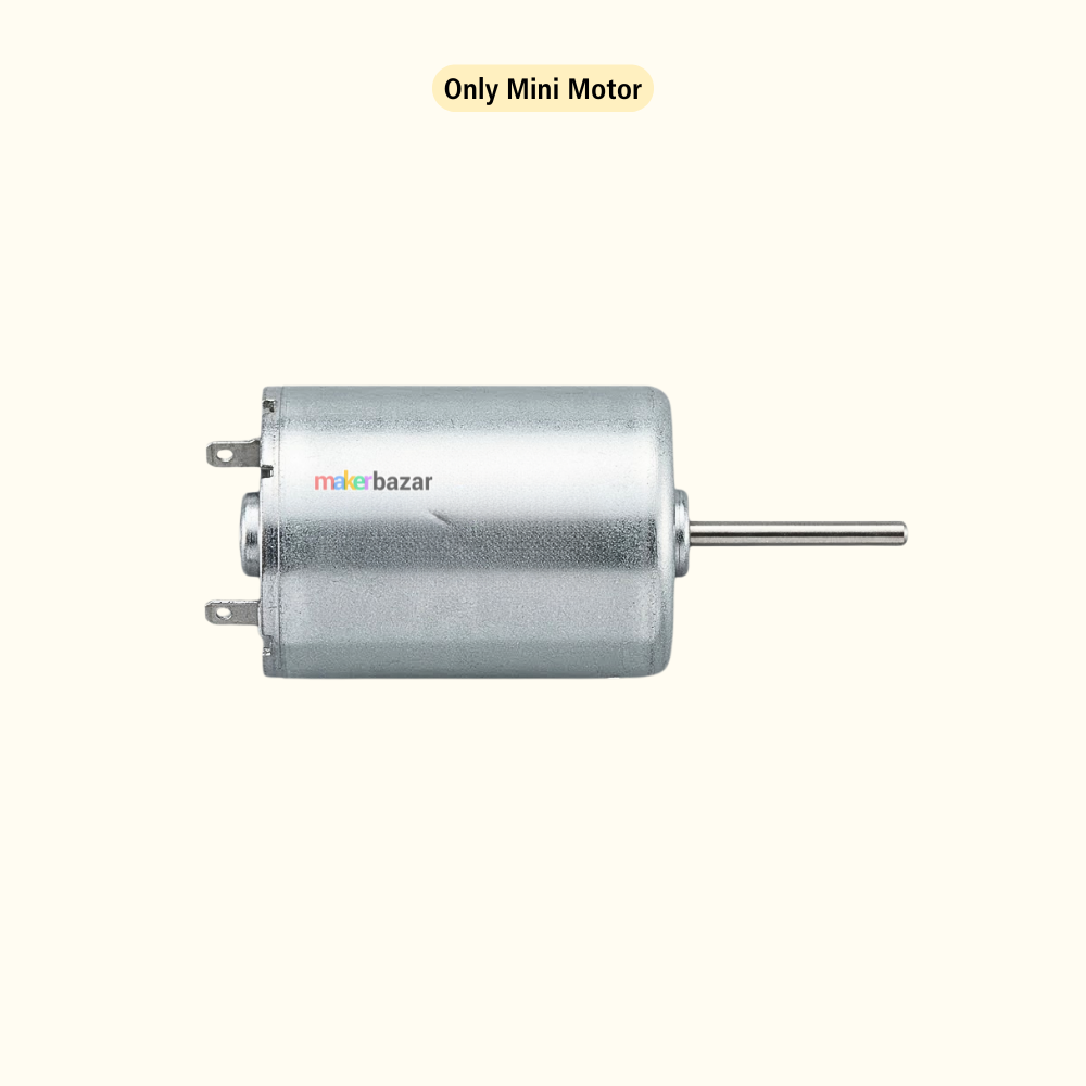DIY Mini Vertical Axis Wind Turbine Generator Kit with Motor