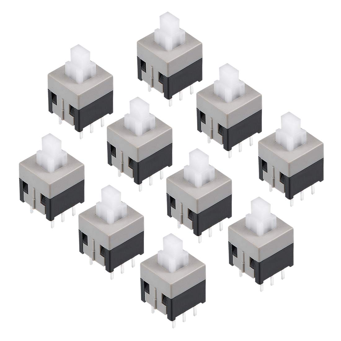 6Legs Self-Locked Mini Tactile Square Button (Micro Push Switch)