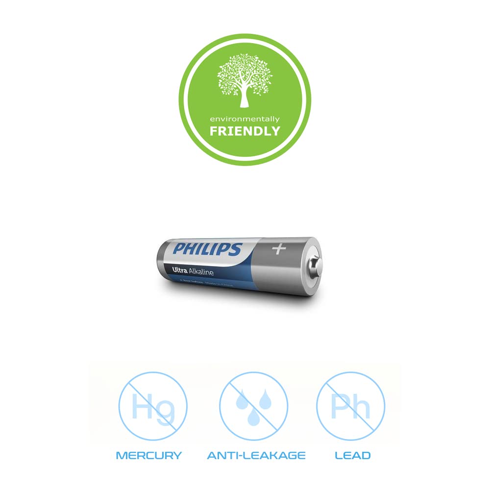 Philips: AA/AAA Ultra Alkaline Cell (Blue)
