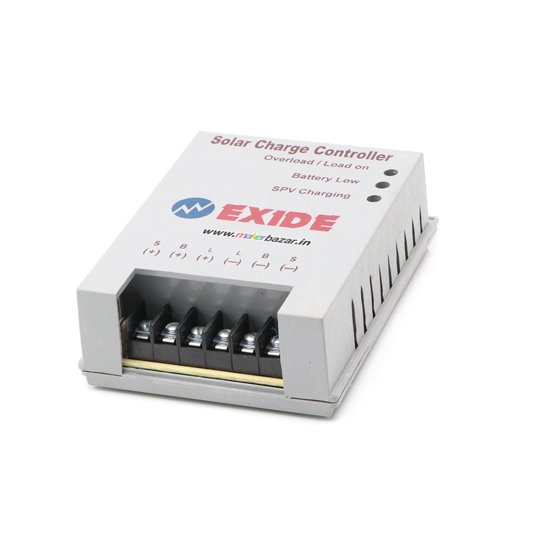Exide 12V/24V 6A PWM Solar Charge Controller