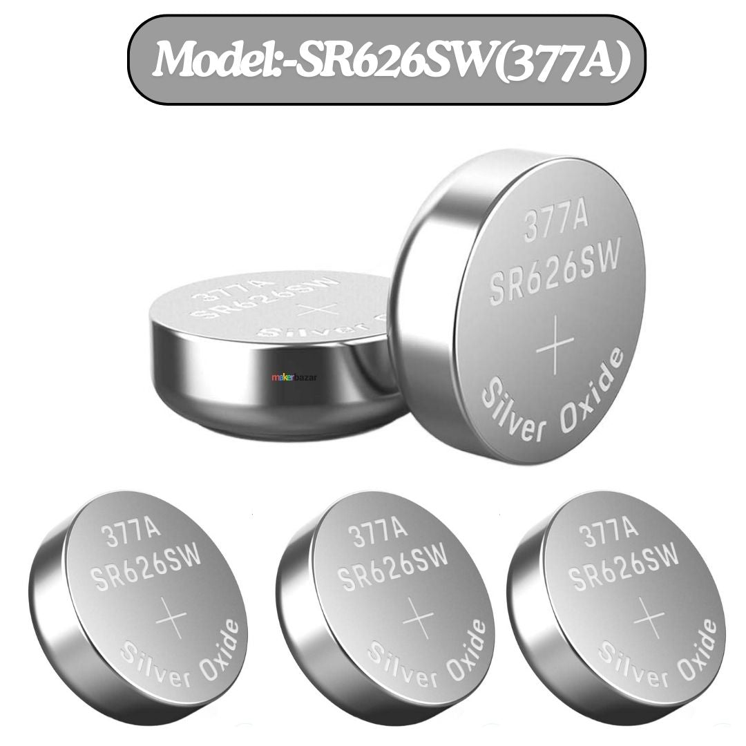 1.55V Wrist Watch Button Cell Silver Oxide Battery