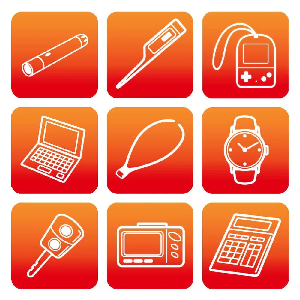 Panasonic: 3V Non-Rechargeable Round Lithium Coin Button Cells