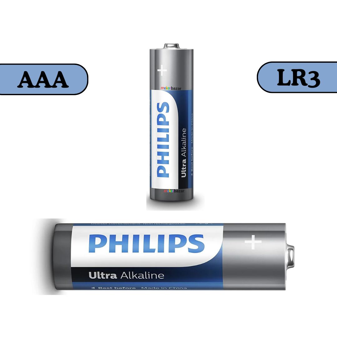 Philips: AA/AAA Ultra Alkaline Cell (Blue)
