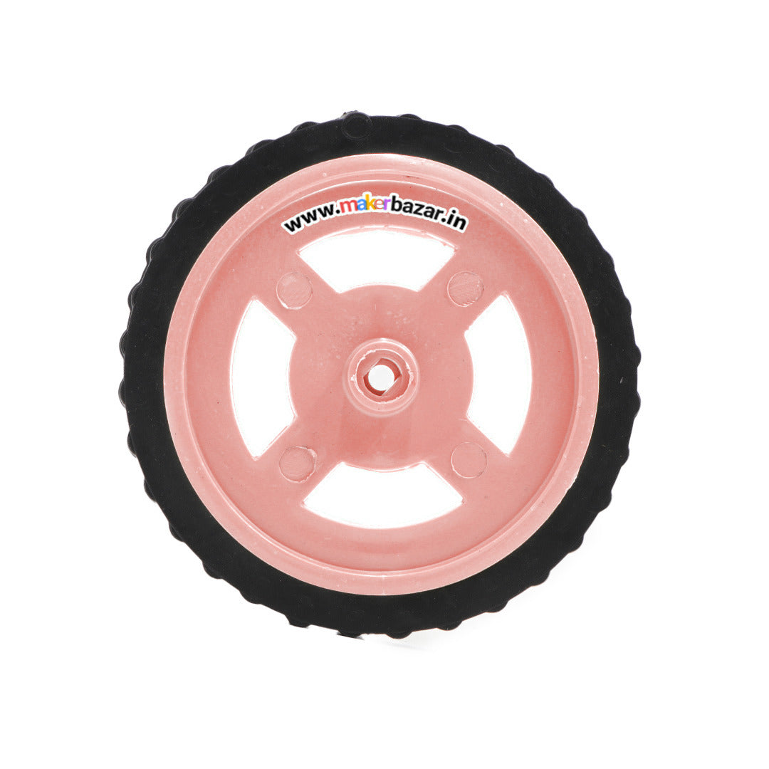 BO Gear Motor Robot Wheels 7cm x 1cm