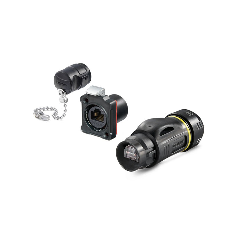 CNLINKO BD-24-RJ45 Waterproof Ethernet Aviation Plug Circular Connector