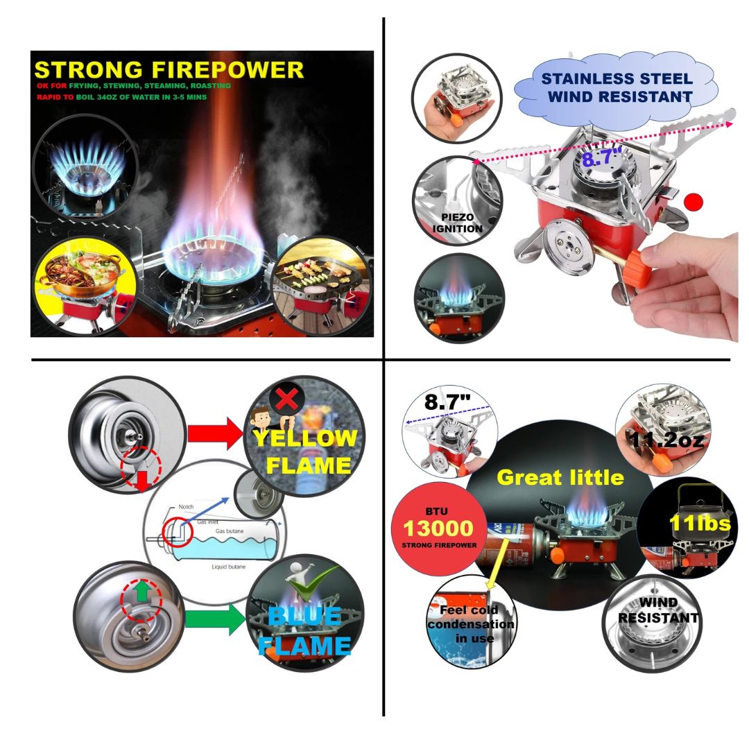 Portable Travelling Mini Gas Stove