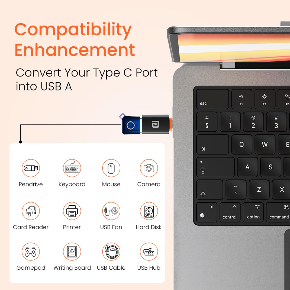 Portronics Type-C OTG Adapter