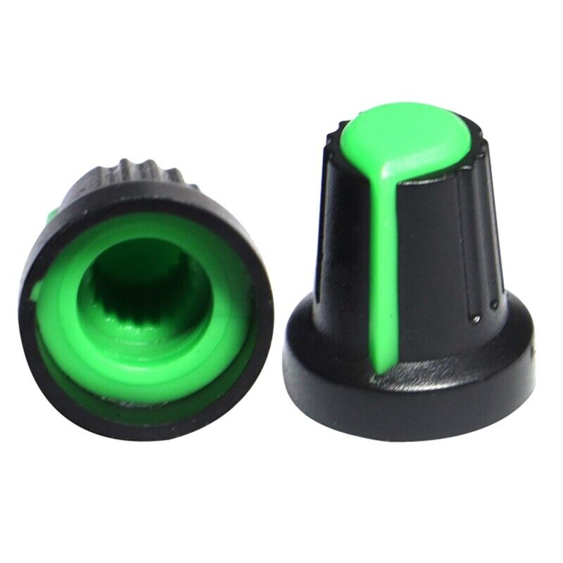 Knob-205 Plastic Potentiometer Knob 6mm With Buffer