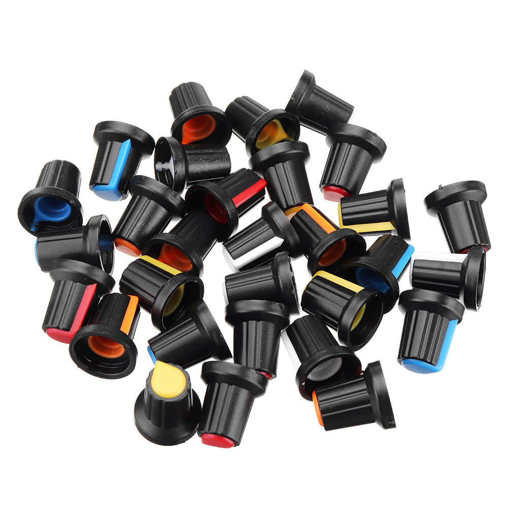 Knob-205 Plastic Potentiometer Knob 6mm With Buffer