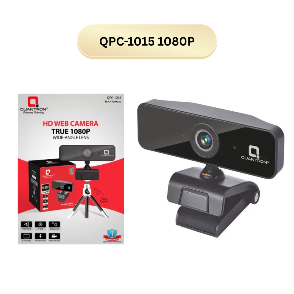 Quantron USB Webcam for Laptop/Desktop
