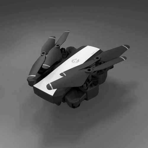 Quad: V_18 Foldable Quadcopter | WiFi 480P FPV Dual Camera | Position Locking Drone | Random Colour