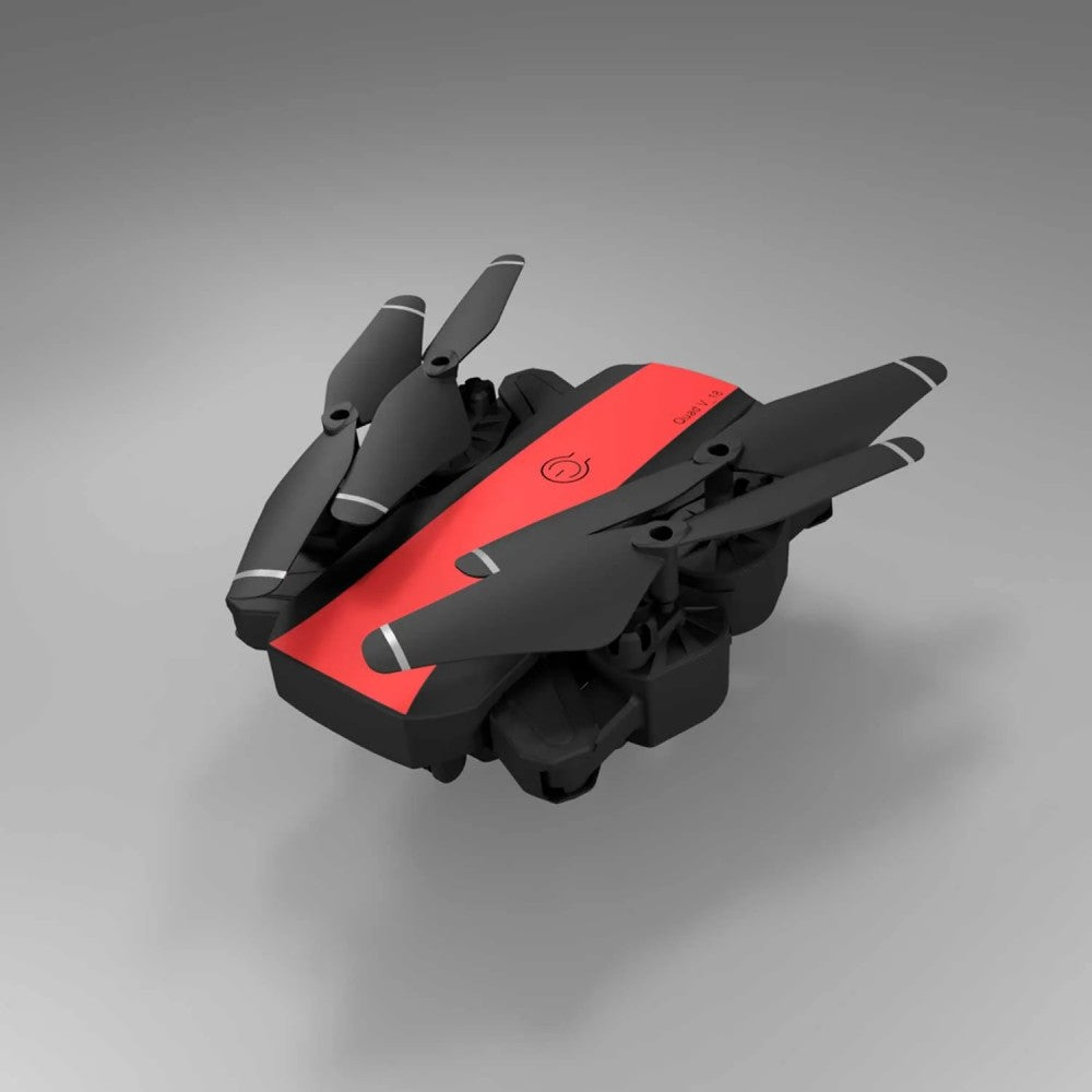 Quad: V_18 Foldable Quadcopter | WiFi 480P FPV Dual Camera | Position Locking Drone | Random Colour
