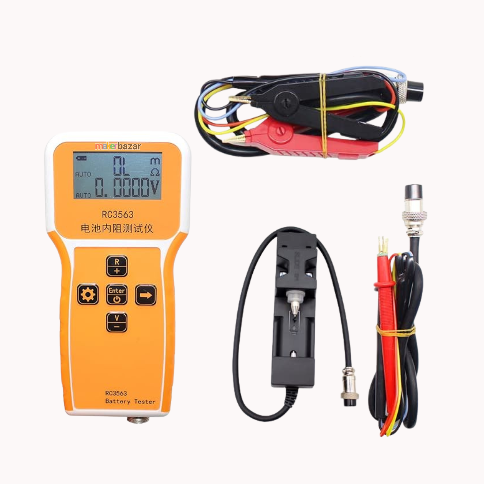 RC3563 Battery Internal Resistance Tester – Handheld Battery Analyzer