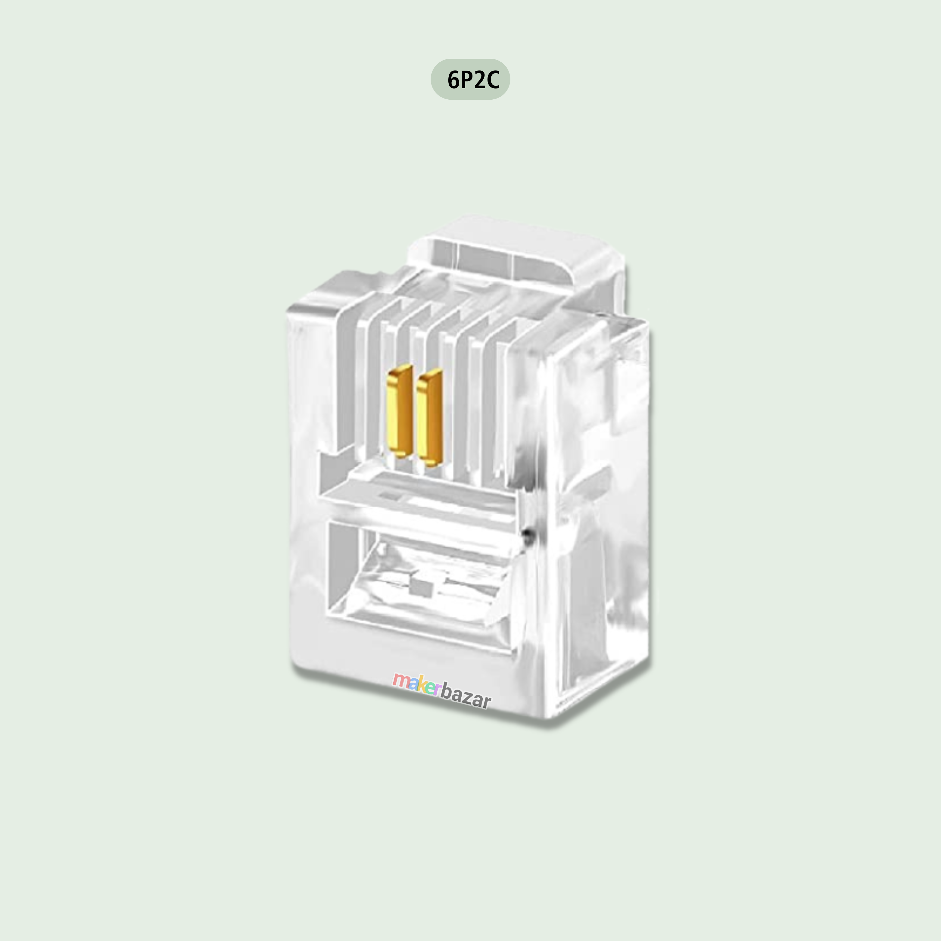 Generic: RJ11 Male Telephone Plug Connectors (ADSL & Telecom)