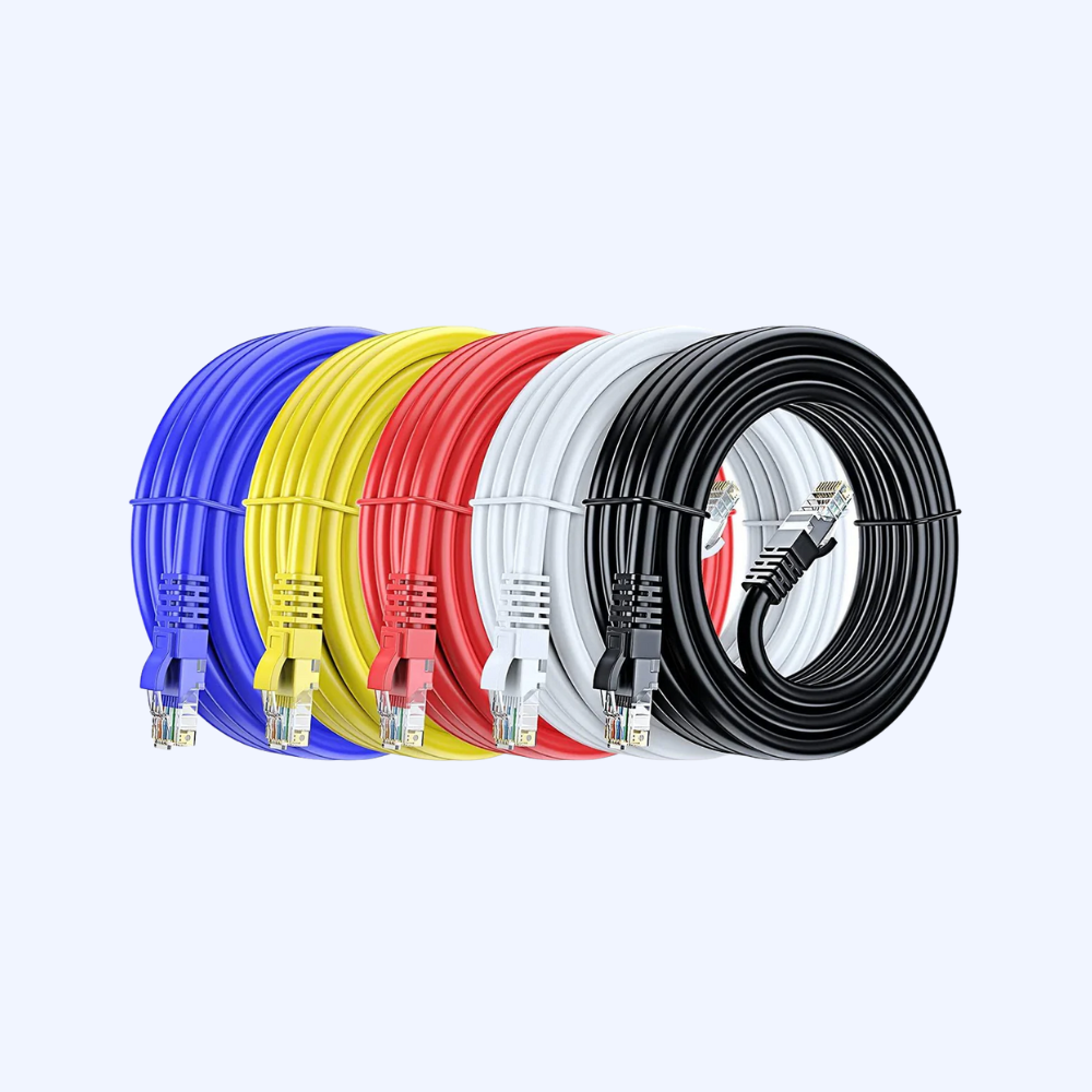 RJ45 CAT6 Ethernet Patch LAN Cable (Random Colors)