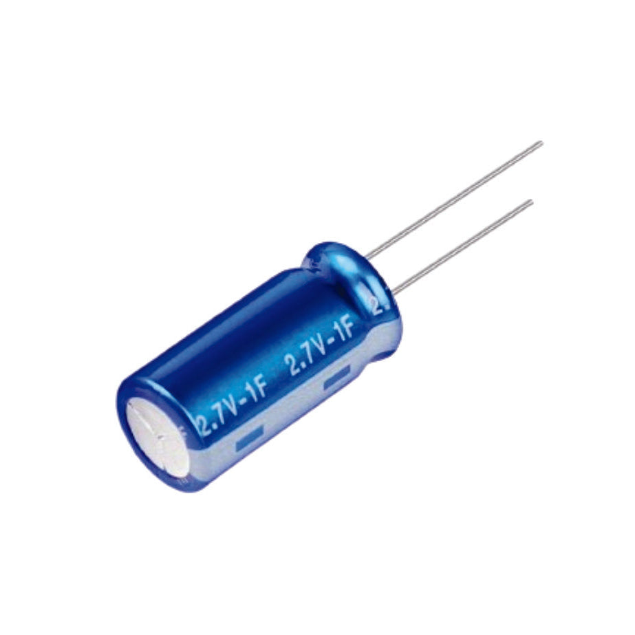 2.7V Super Capacitor 1F to 400F Through Hole General Purpose Capacitors