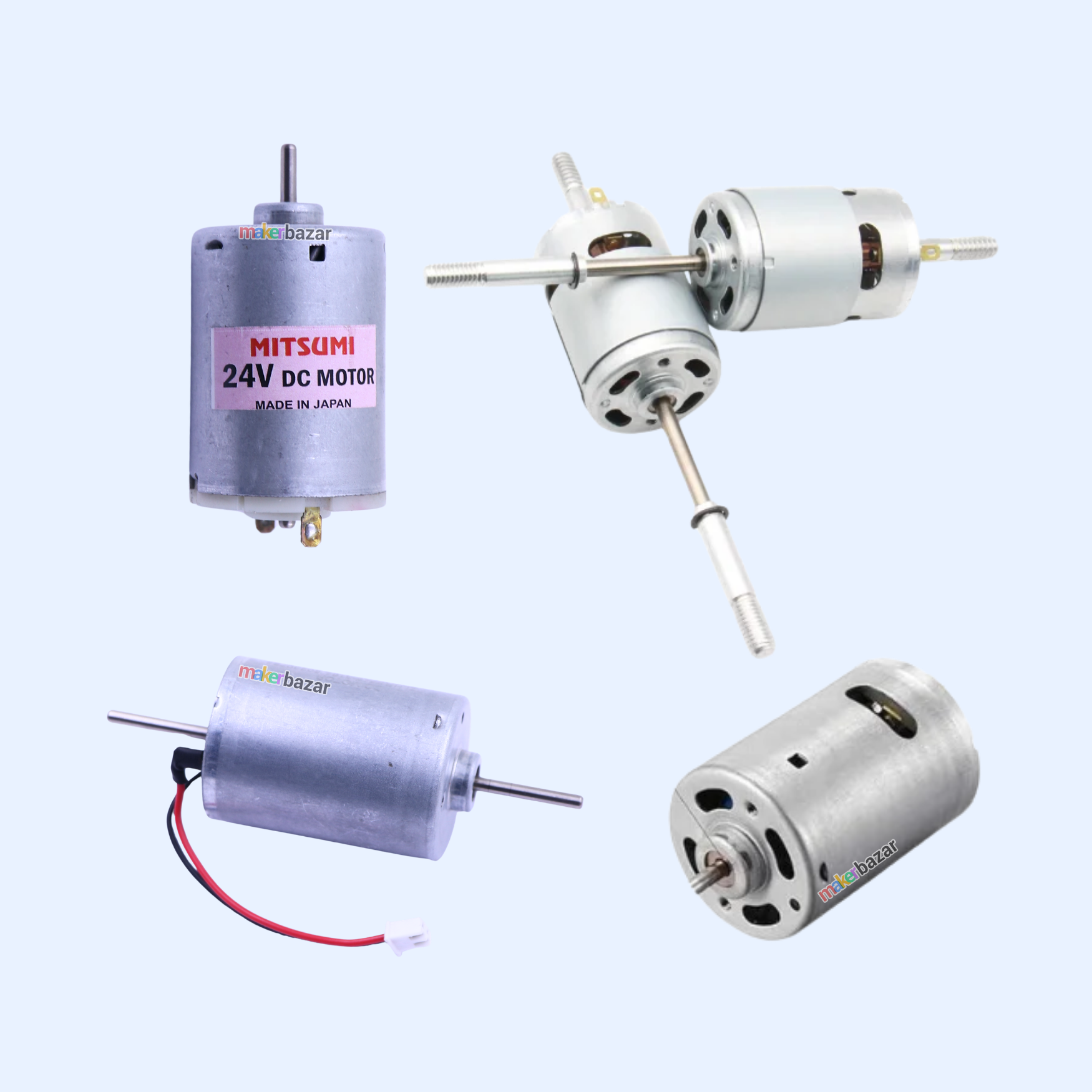 RS-545 High Speed 12VDC Motor