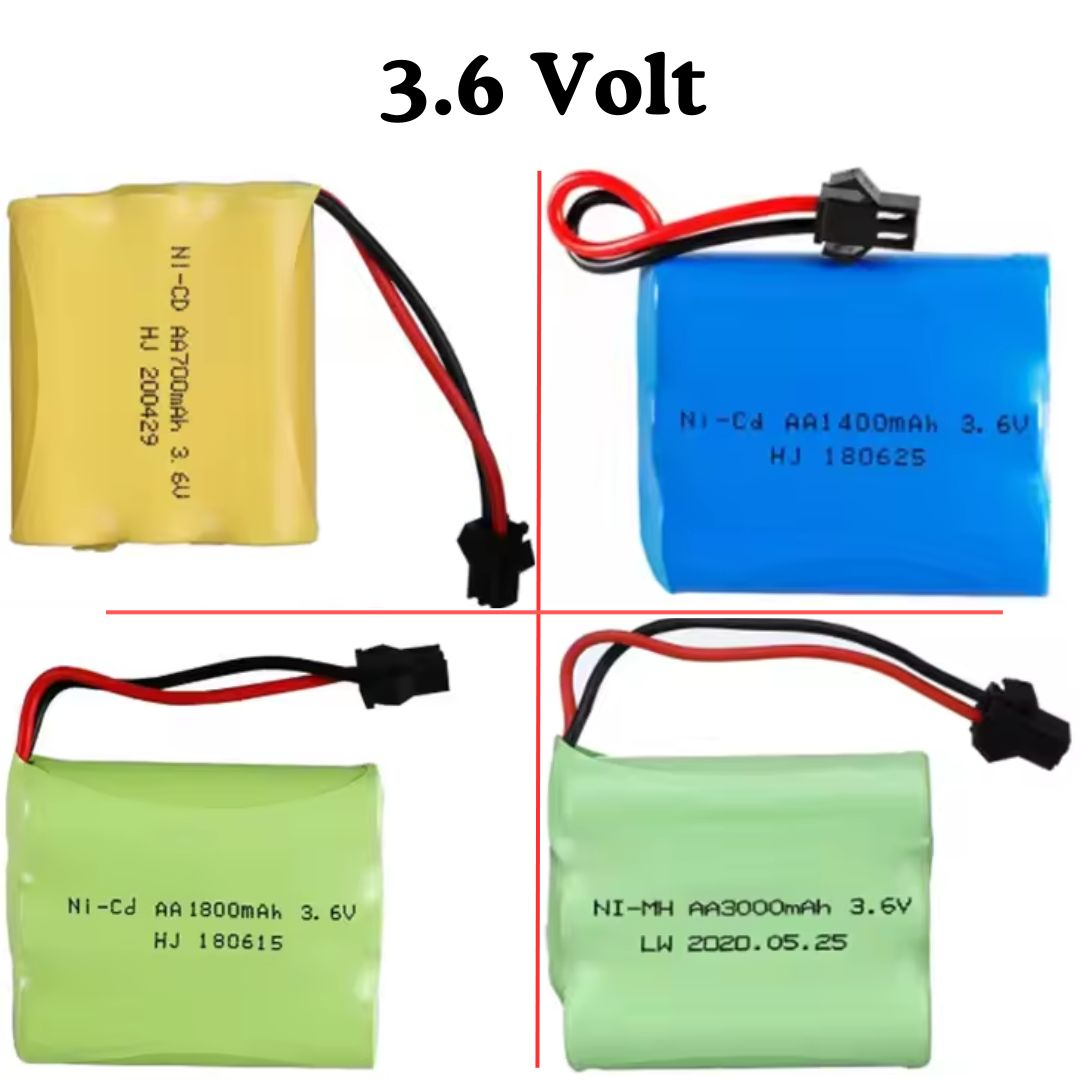 Ni-Cd Rechargeable AA Cells Battery Pack