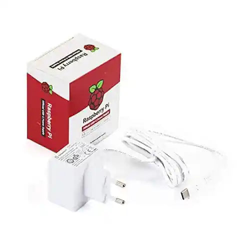 Raspberry Pi Official USB type-C 15.3W Power Supply For Raspberry Pi 4