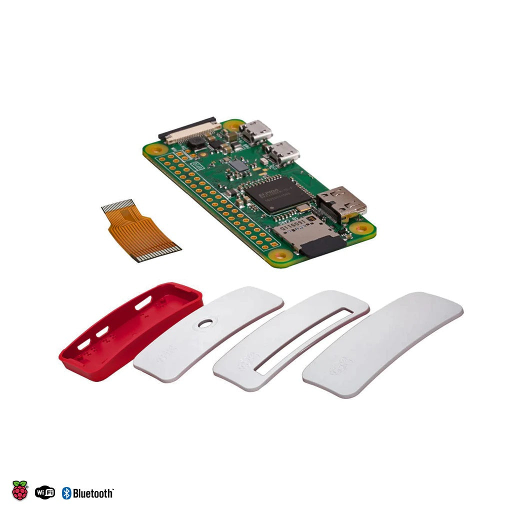 Raspberry Pi Zero W with Case and Camera Cable