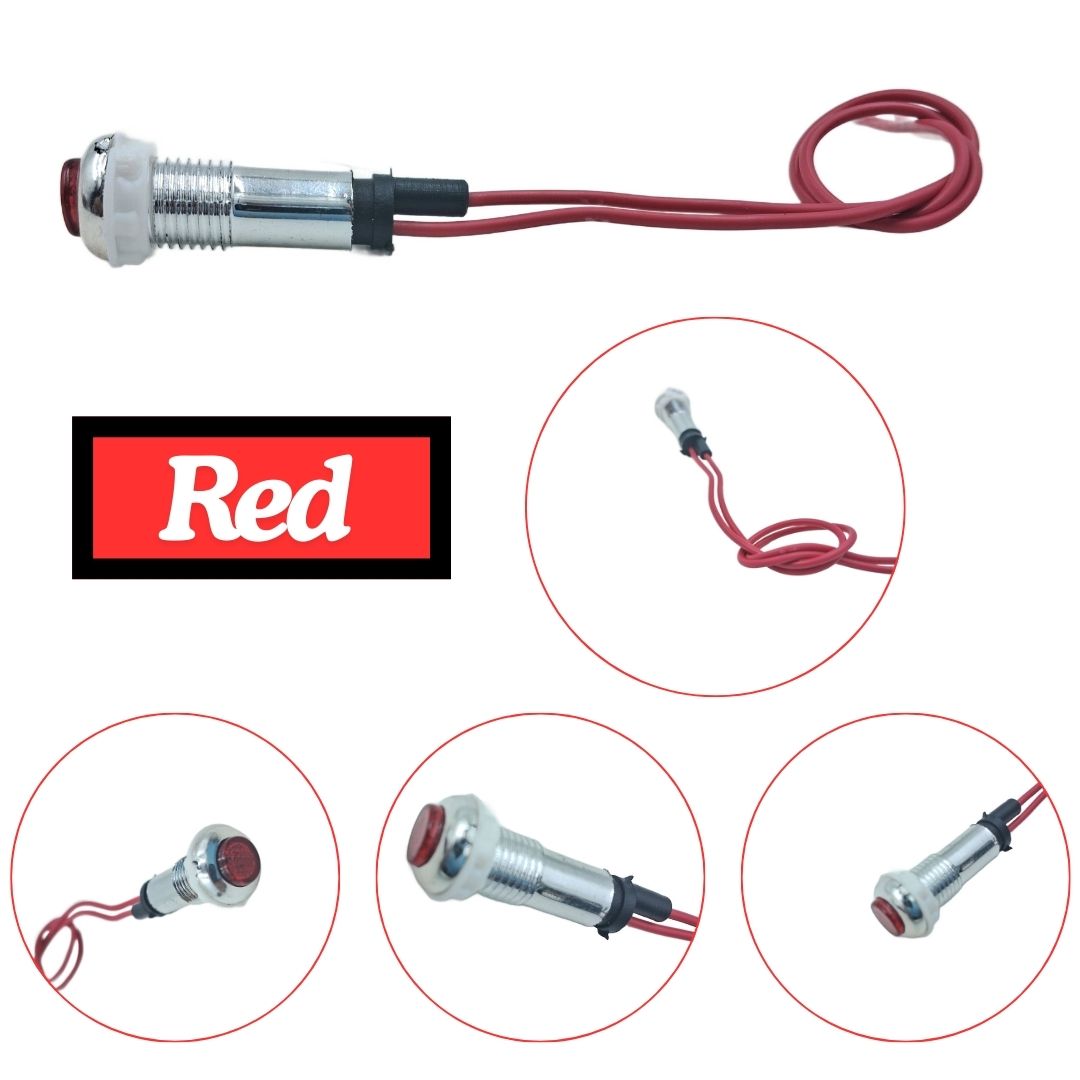 12-18V LED Indicator Light with Plastic Casing